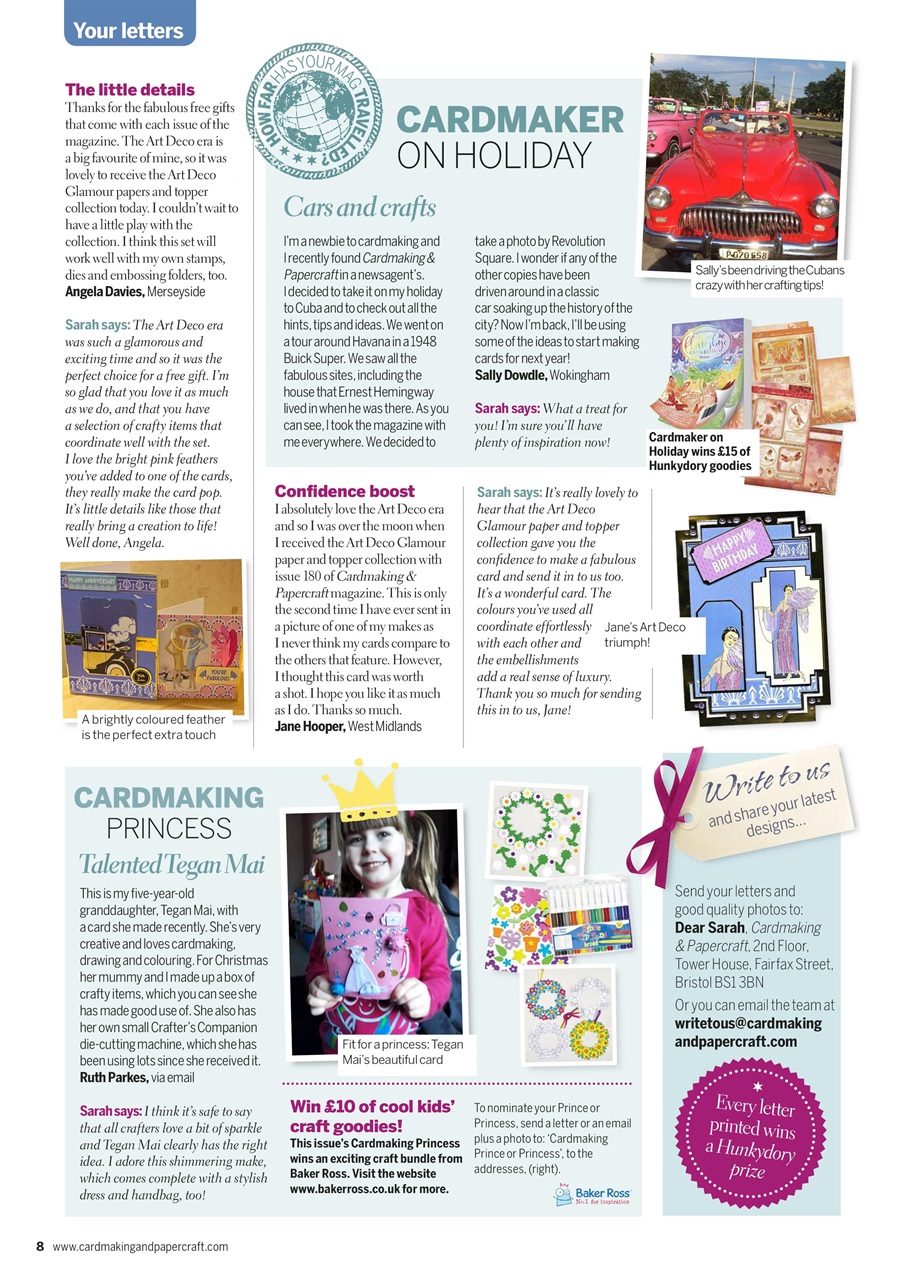 Cardmaking & Papercraft Preview Pages