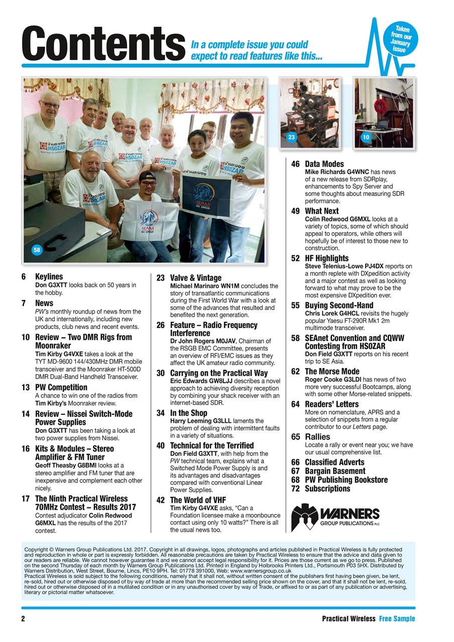 Practical Wireless Preview Pages