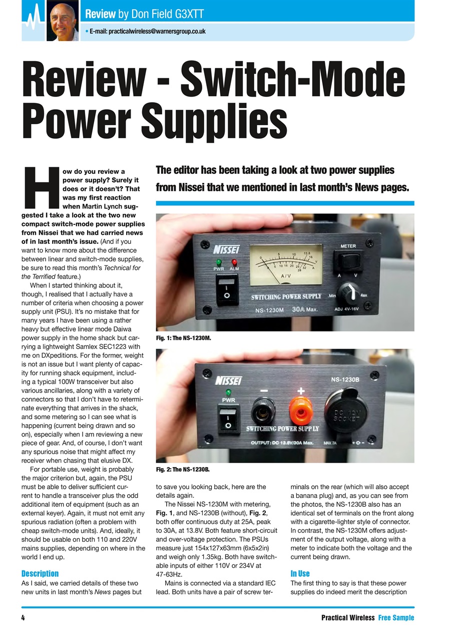 Practical Wireless Preview Pages