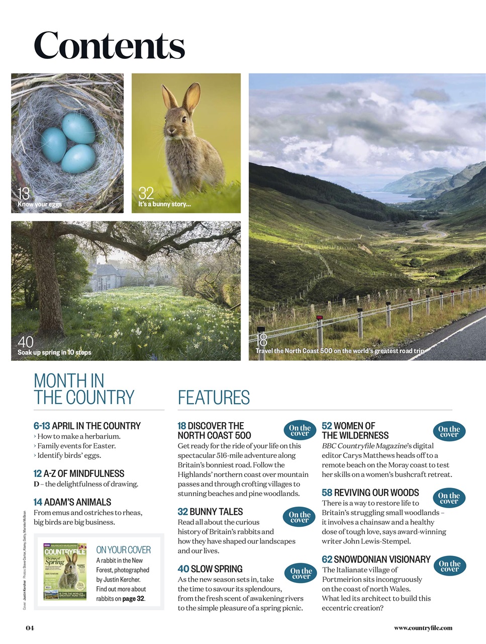 BBC Countryfile Magazine Preview Pages