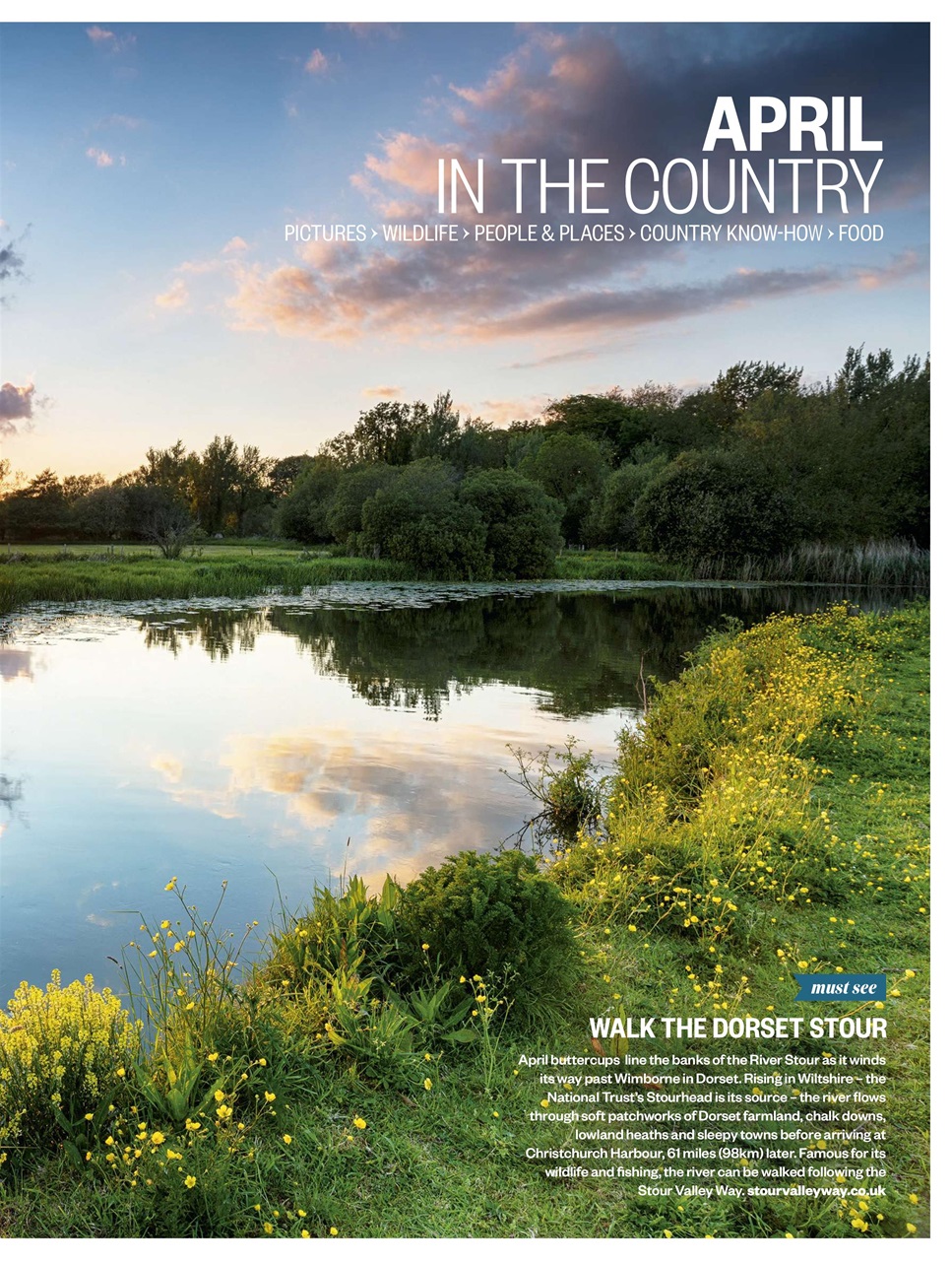 BBC Countryfile Magazine Preview Pages