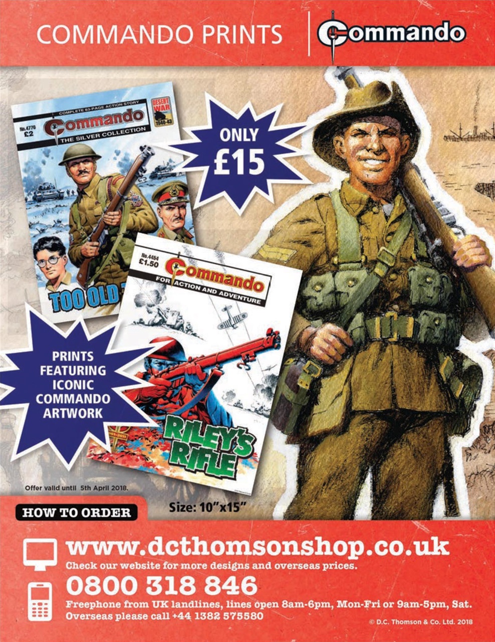 Commando Preview Pages