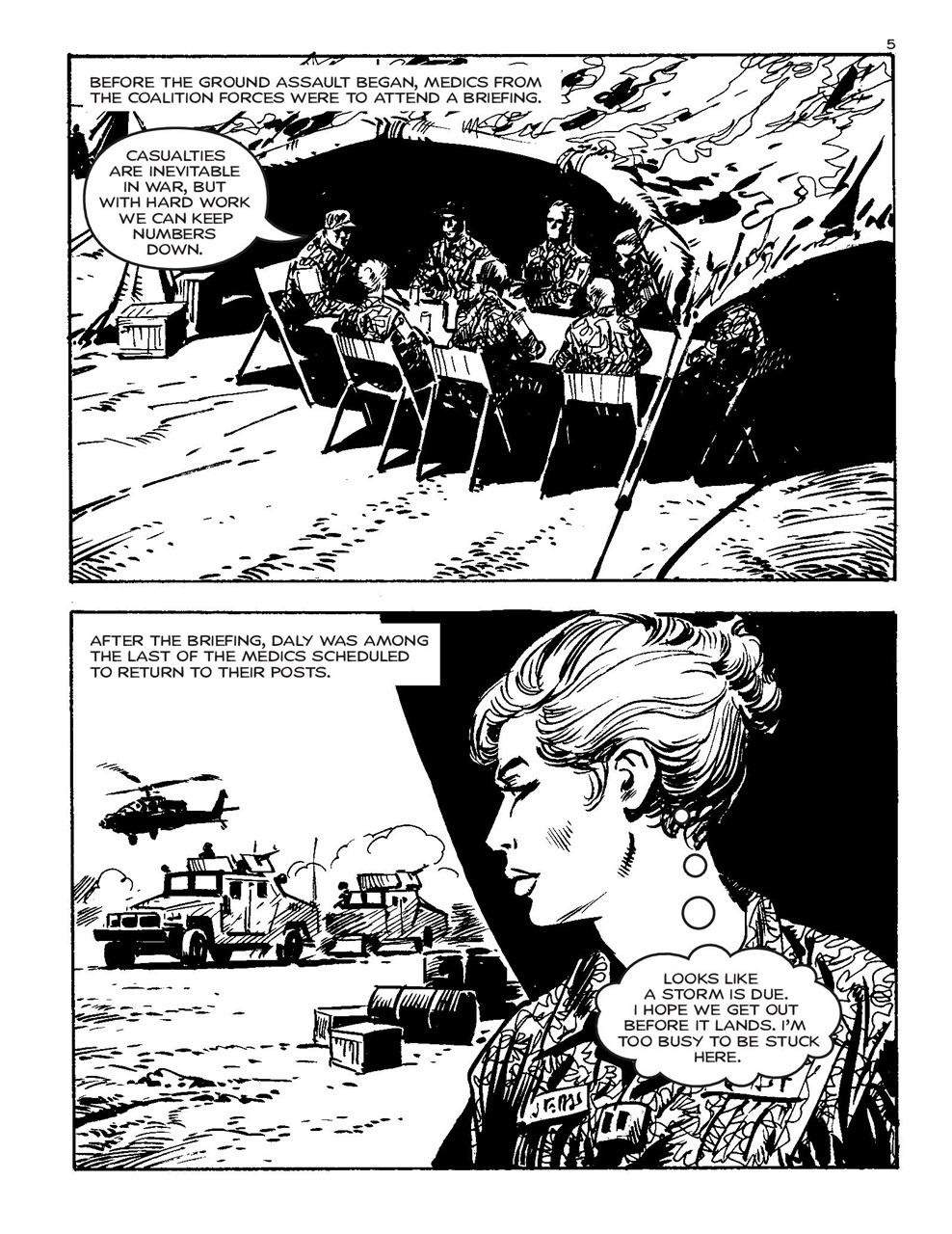Commando Preview Pages