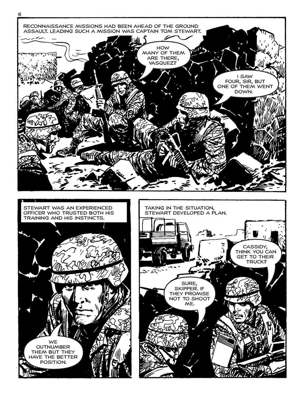 Commando Preview Pages