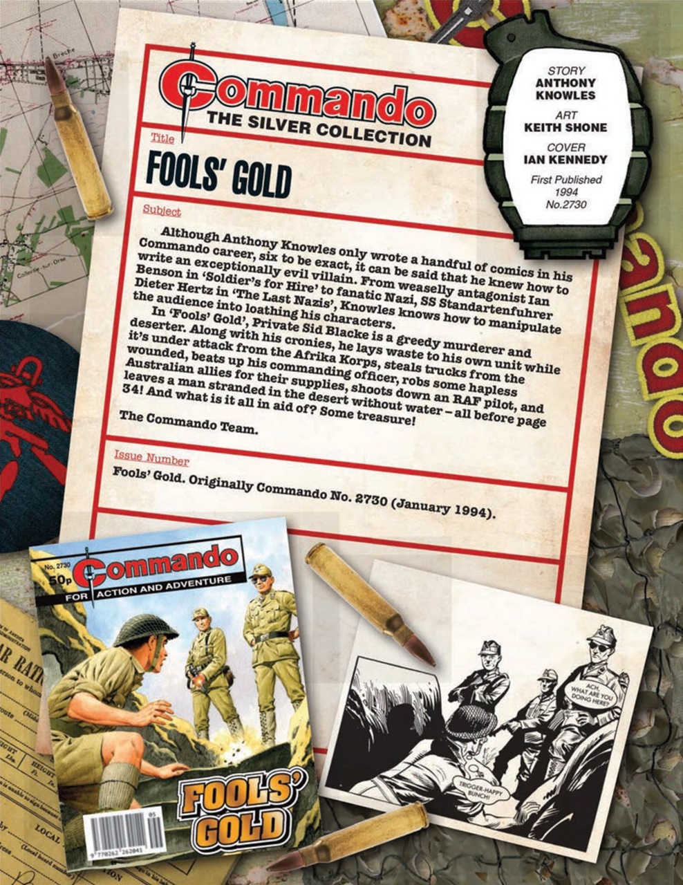 Commando Preview Pages