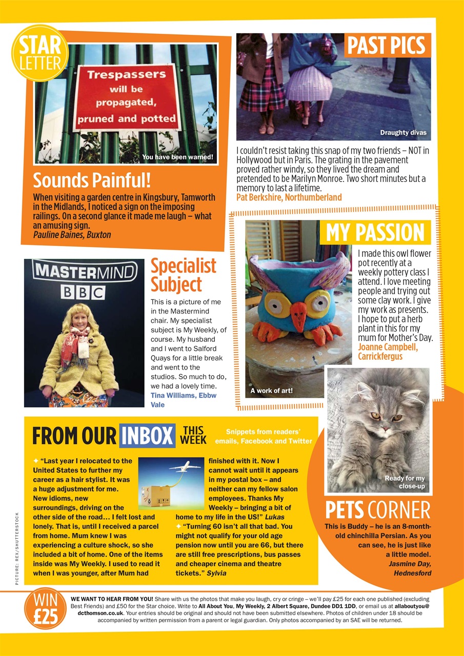 My Weekly Preview Pages