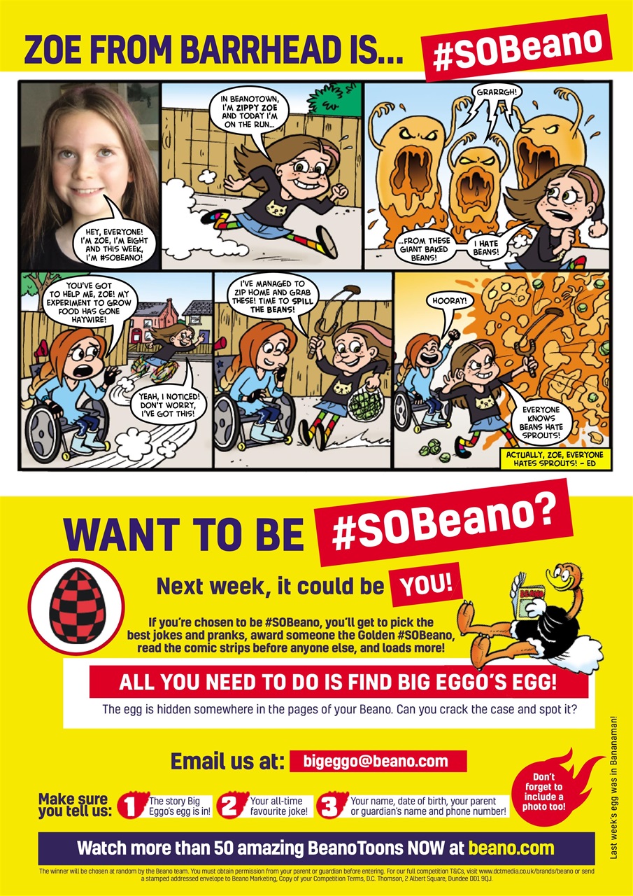 Beano Preview Pages