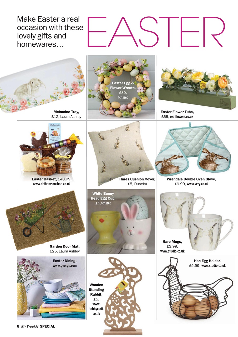 My Weekly Special Preview Pages