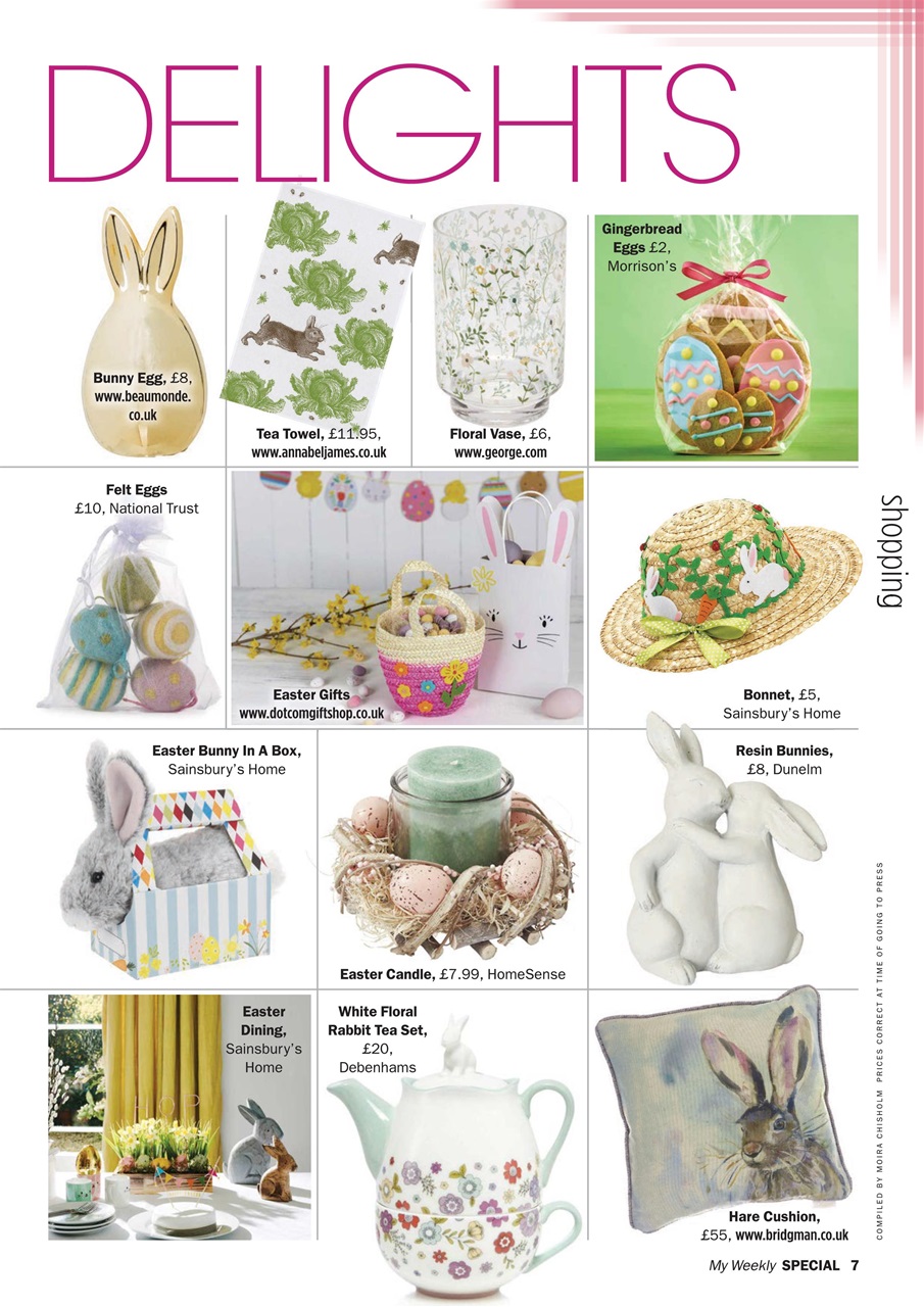 My Weekly Special Preview Pages