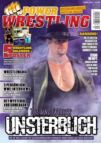 Power-Wrestling issue April 2018