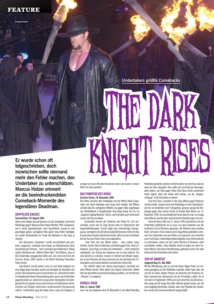 Power-Wrestling Preview Pages
