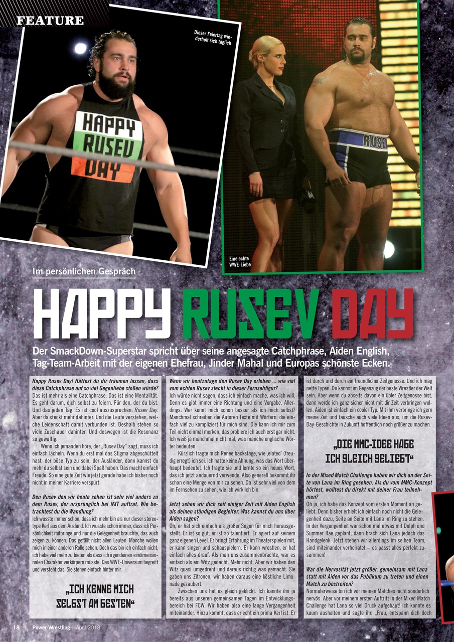 Power-Wrestling Preview Pages