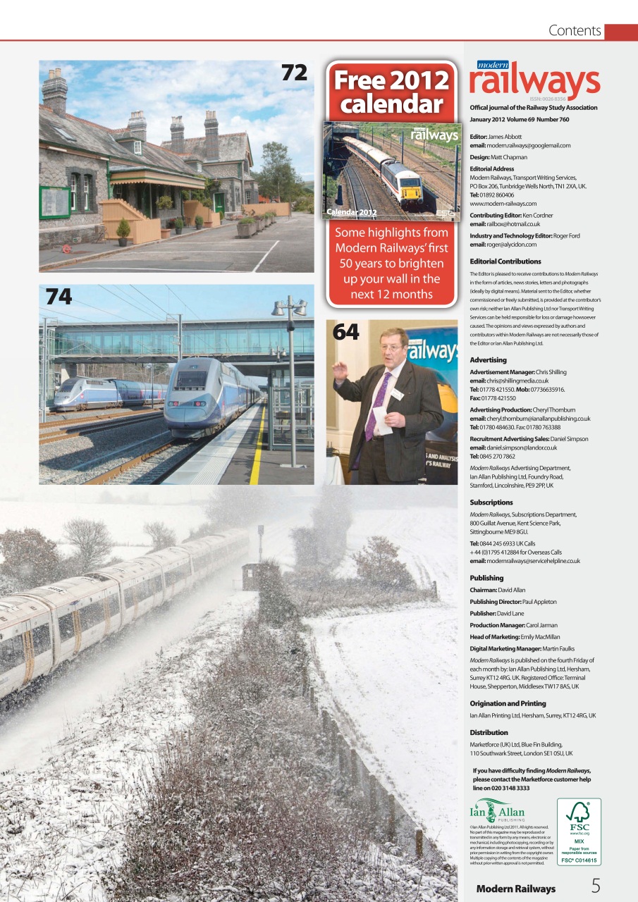Modern Railways Preview Pages