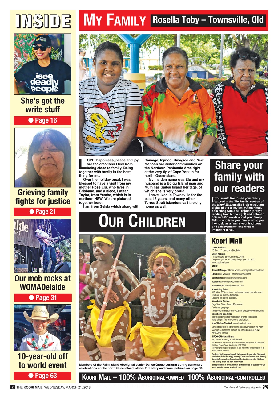 Koori Mail Preview Pages