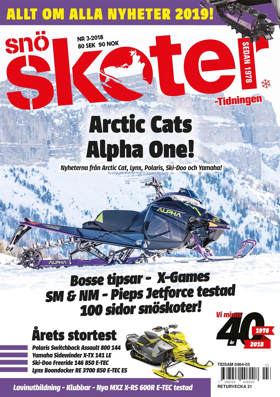 Tidningen Snöskoter Preview Pages