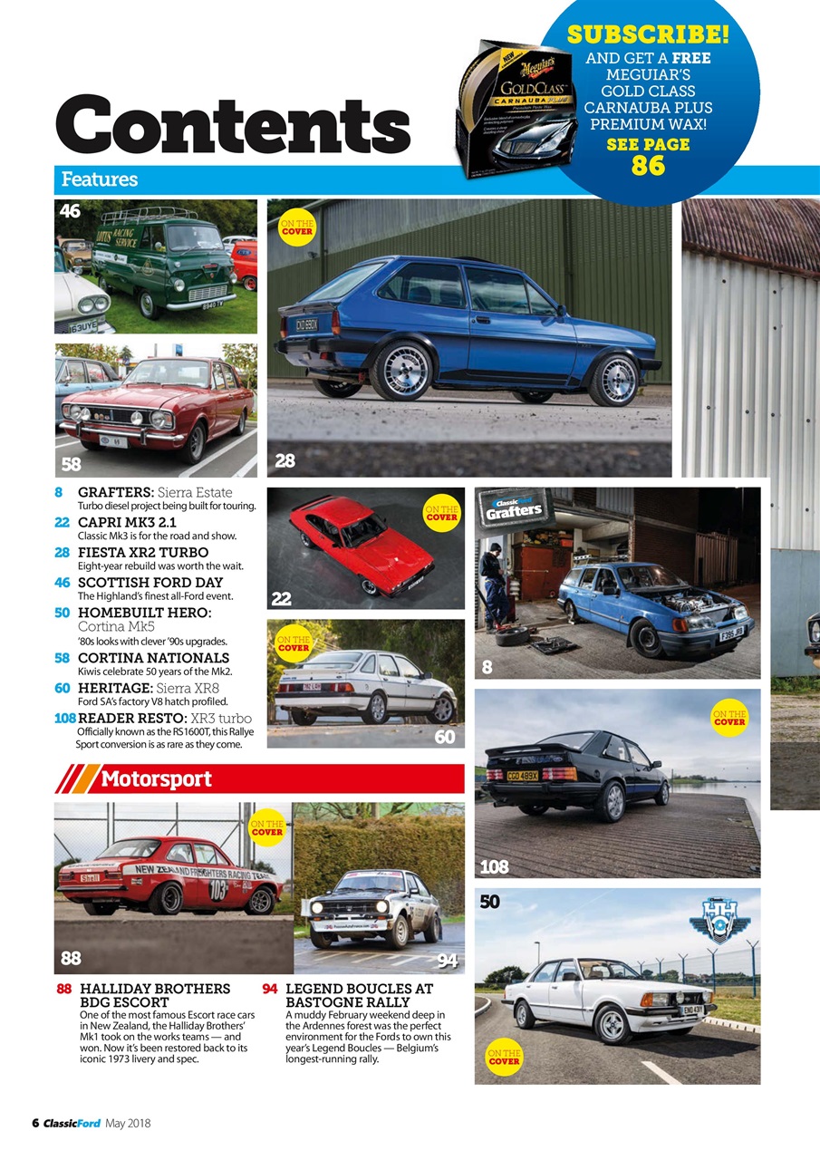 Classic Ford Preview Pages