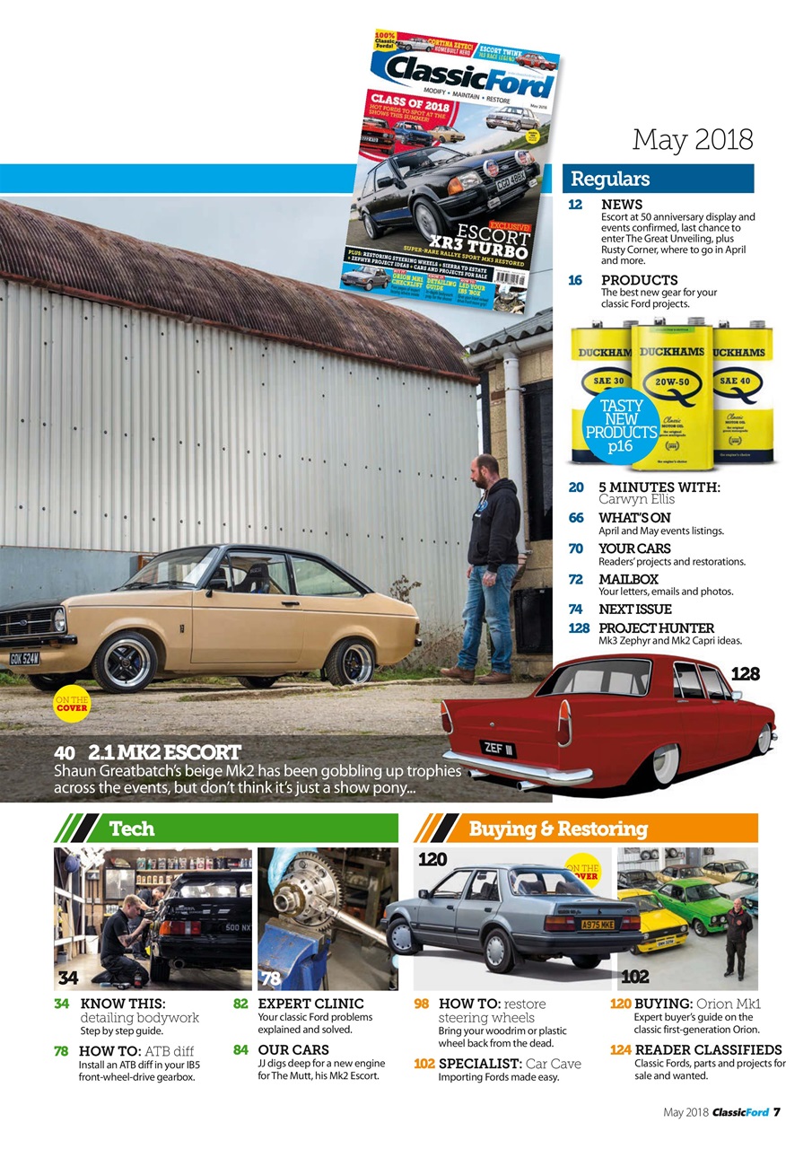 Classic Ford Preview Pages