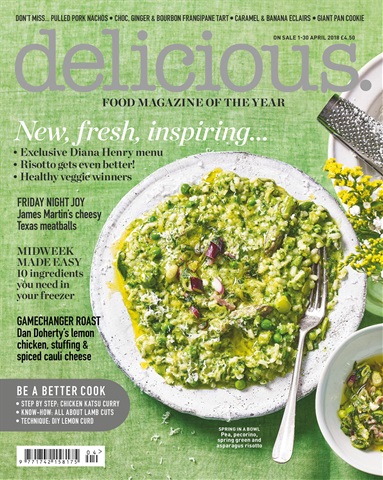 delicious. Magazine issue April 2018