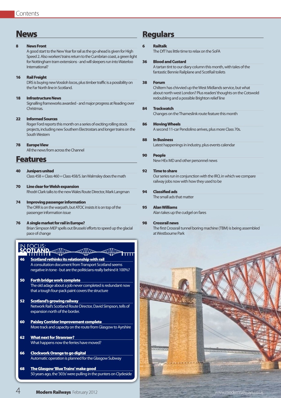 Modern Railways Preview Pages