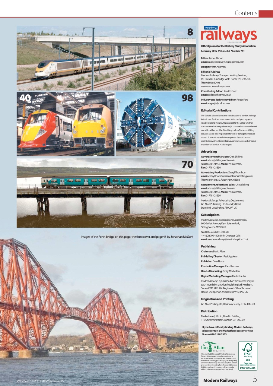 Modern Railways Preview Pages