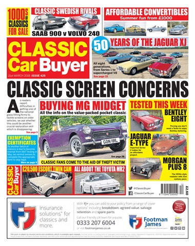 Classic Car Buyer issue 21st March 2018