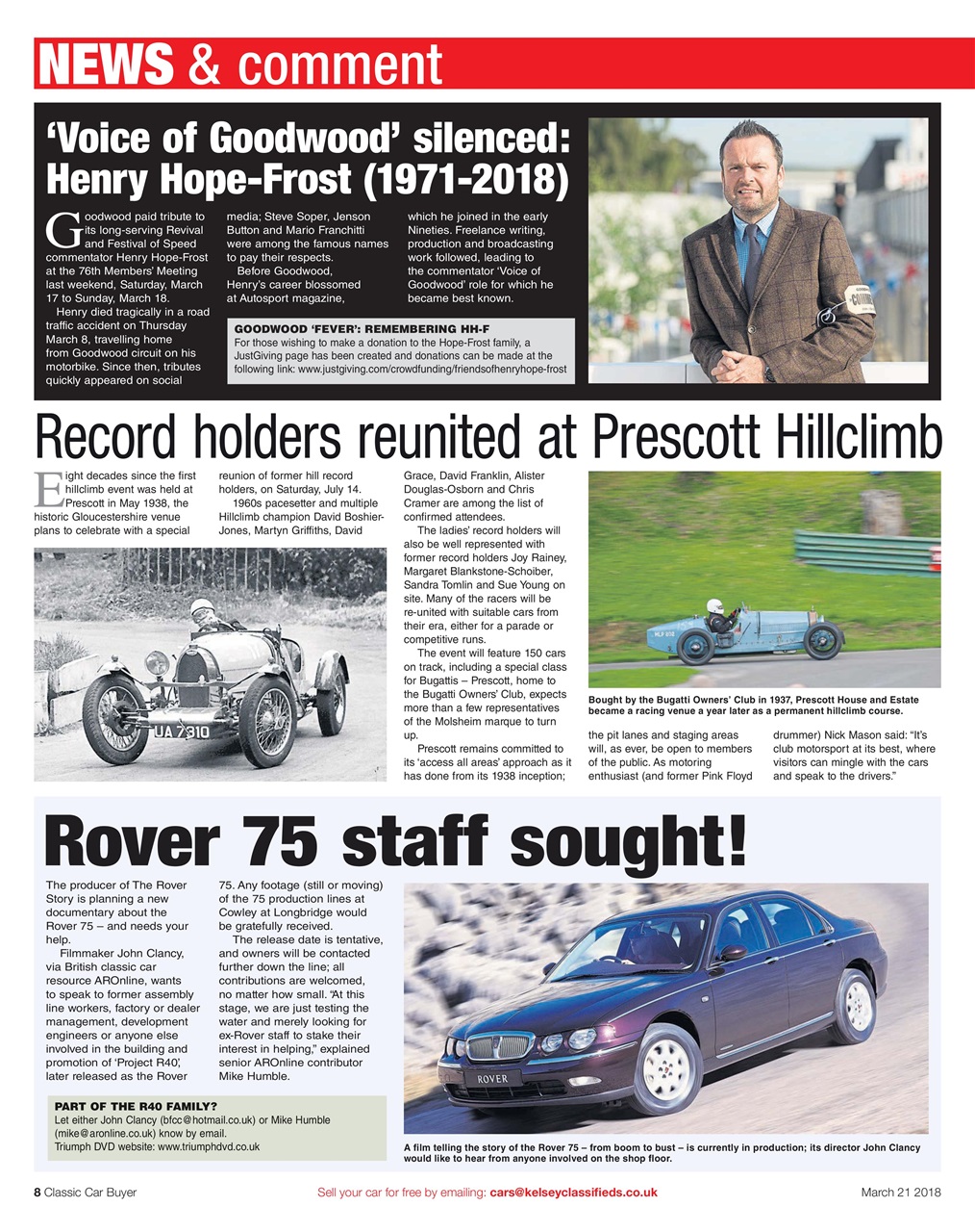 Classic Car Buyer Preview Pages