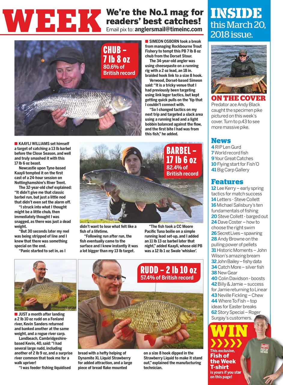 Anglers Mail Preview Pages