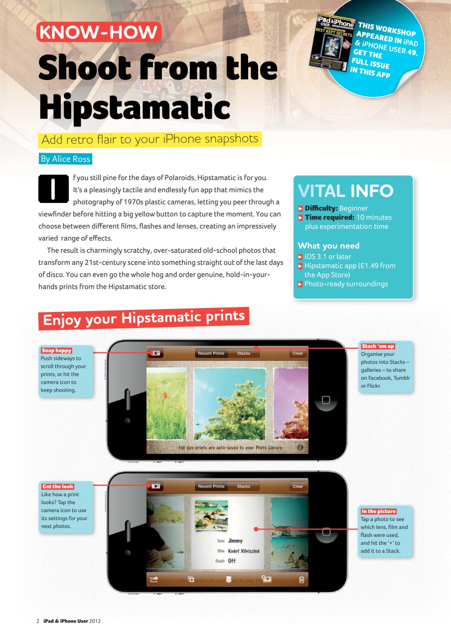 iPad and iPhone User Preview Pages