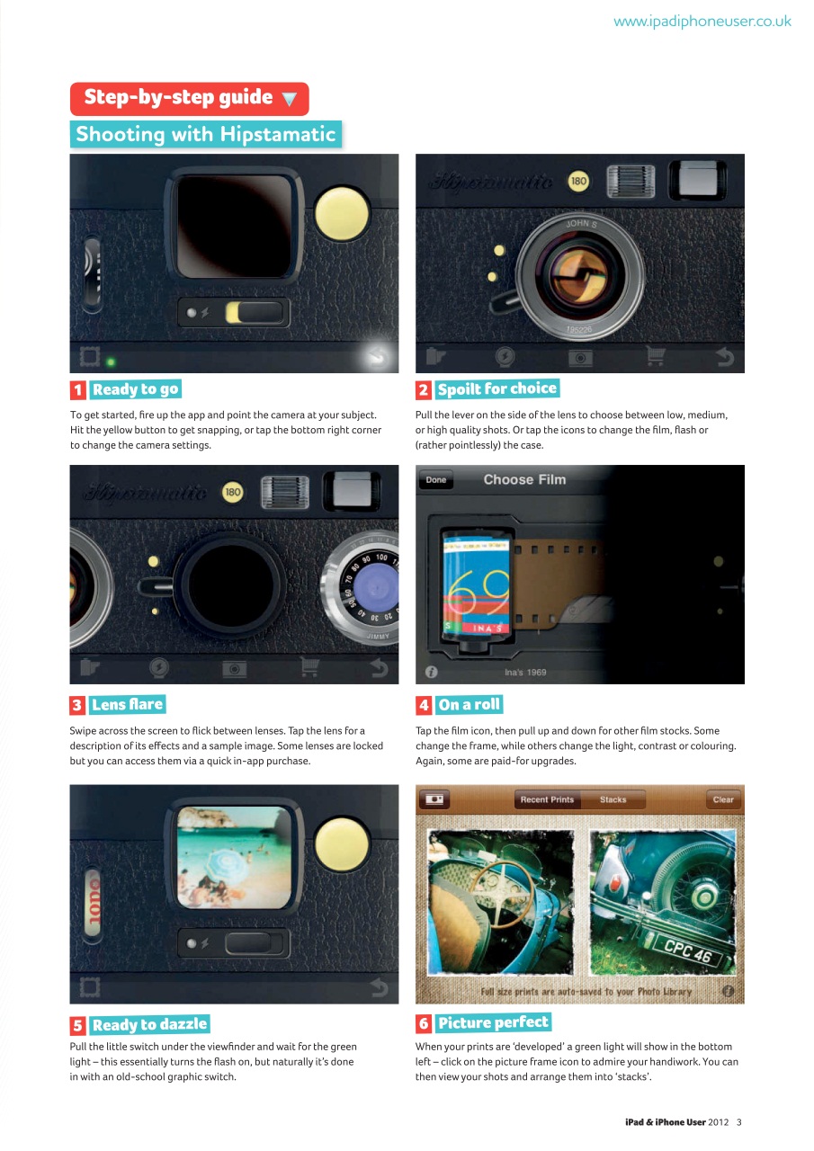 iPad and iPhone User Preview Pages