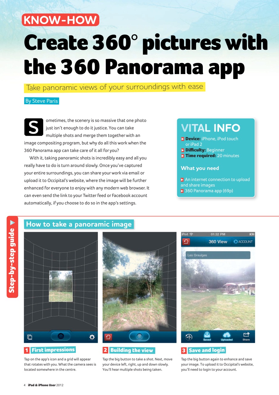 iPad and iPhone User Preview Pages