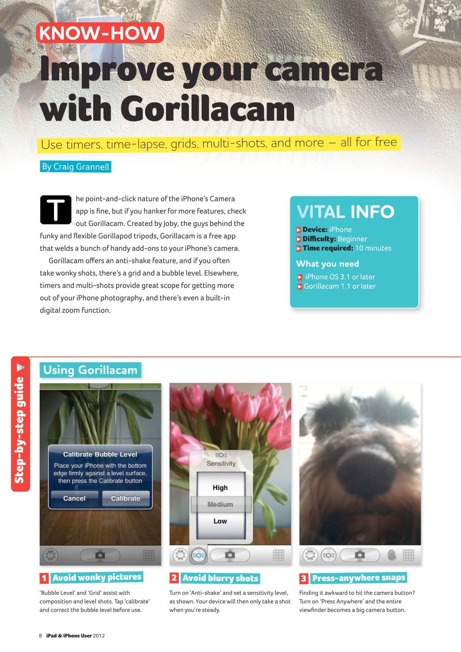 iPad and iPhone User Preview Pages