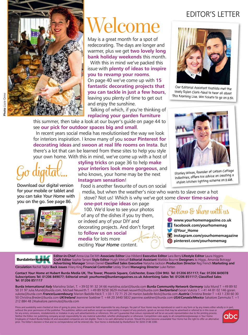 Your Home Magazine Preview Pages