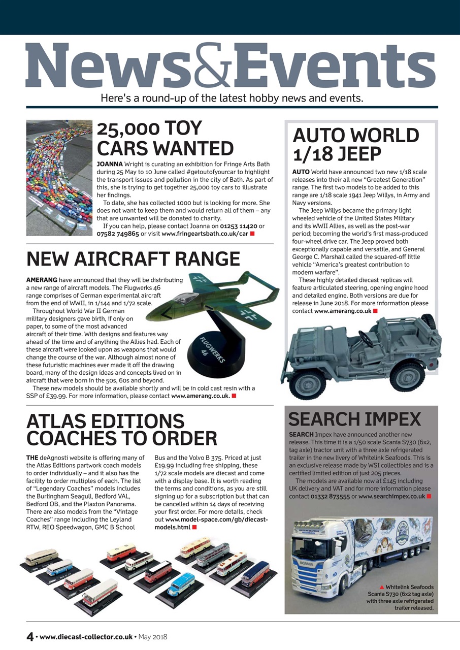 Diecast Collector Preview Pages