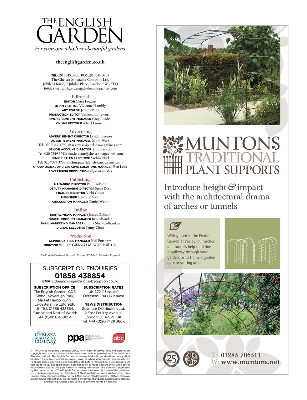 The English Garden Preview Pages