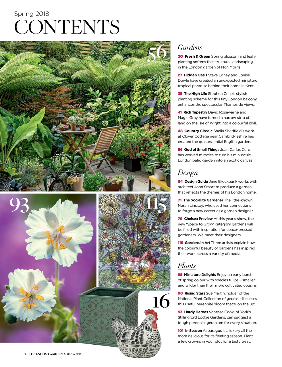 The English Garden Preview Pages