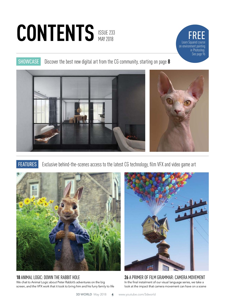 3D World Preview Pages