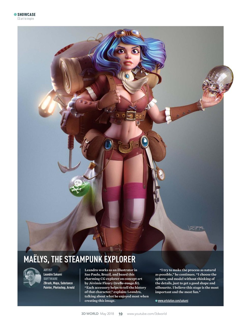 3D World Preview Pages