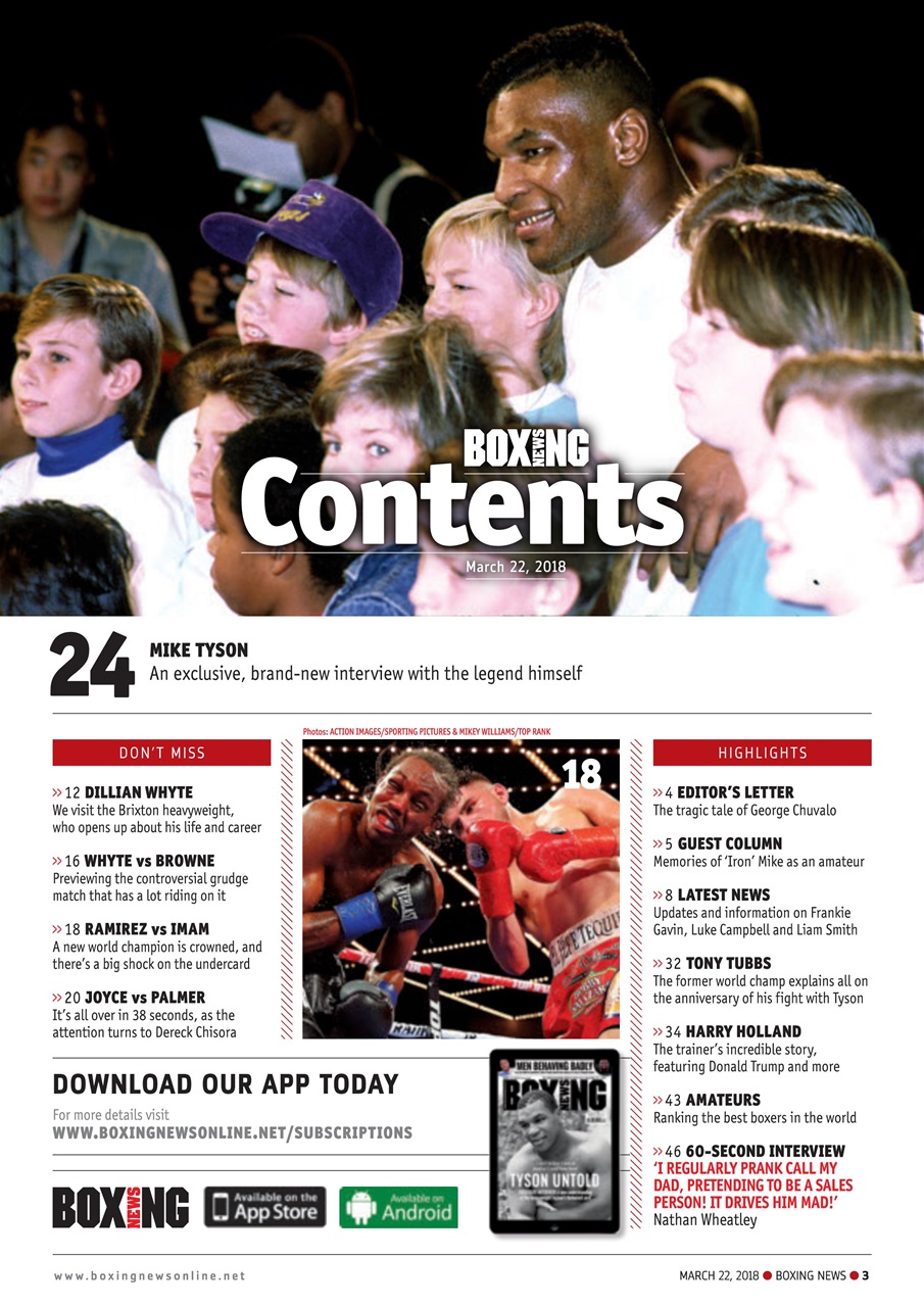 Boxing News Preview Pages