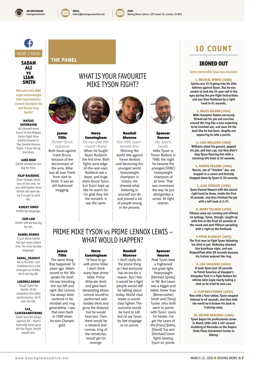 Boxing News Preview Pages