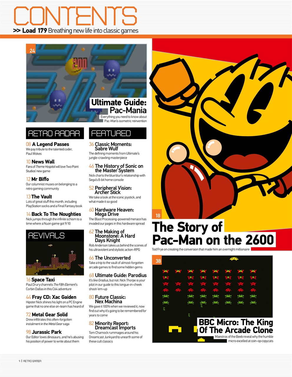 Retro Gamer Preview Pages