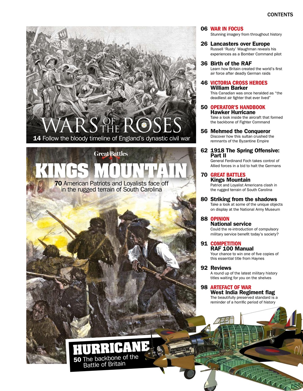 History of War Preview Pages