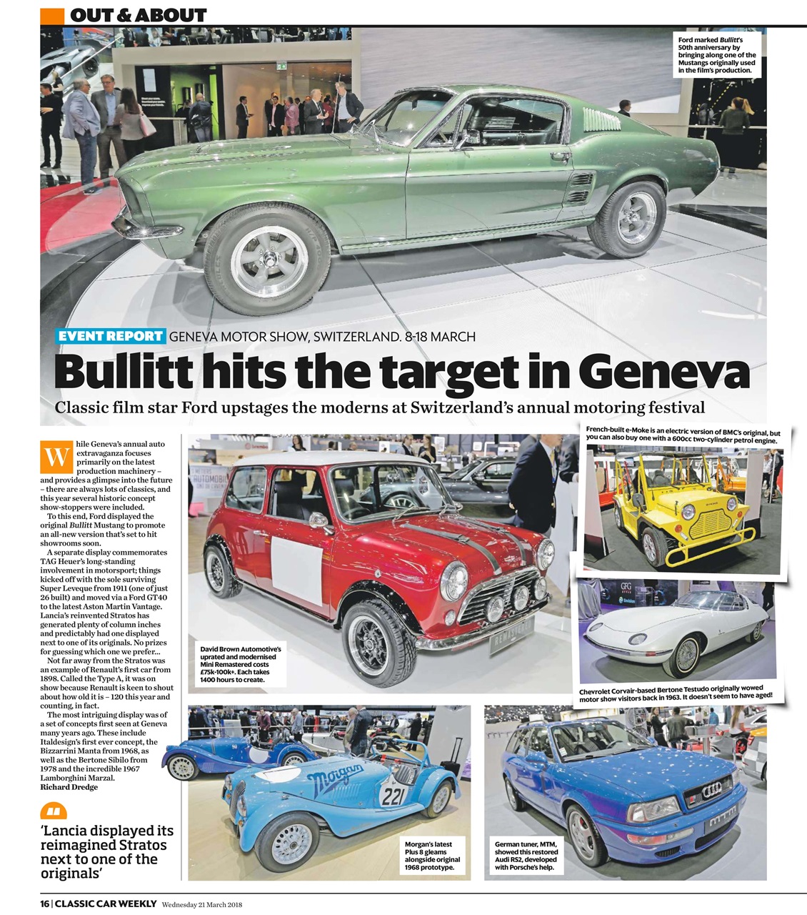Classic Car Weekly Preview Pages