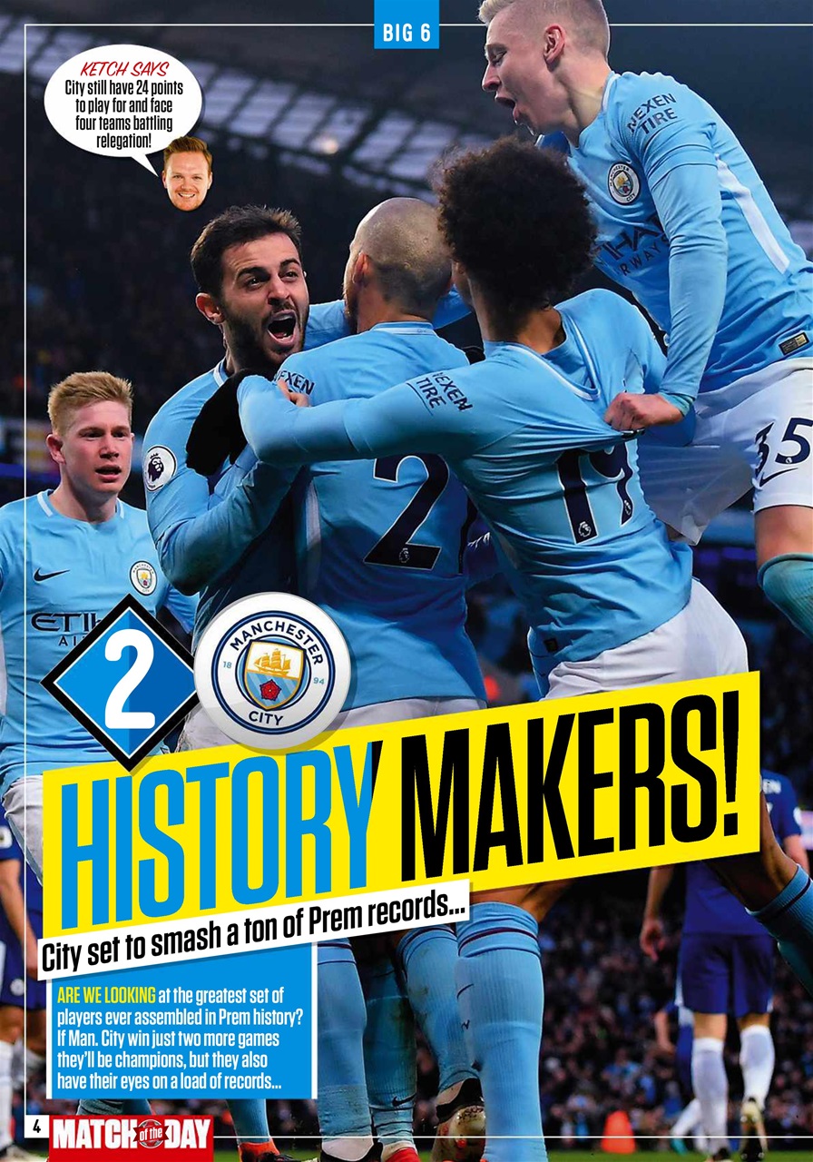 Match of the Day Preview Pages