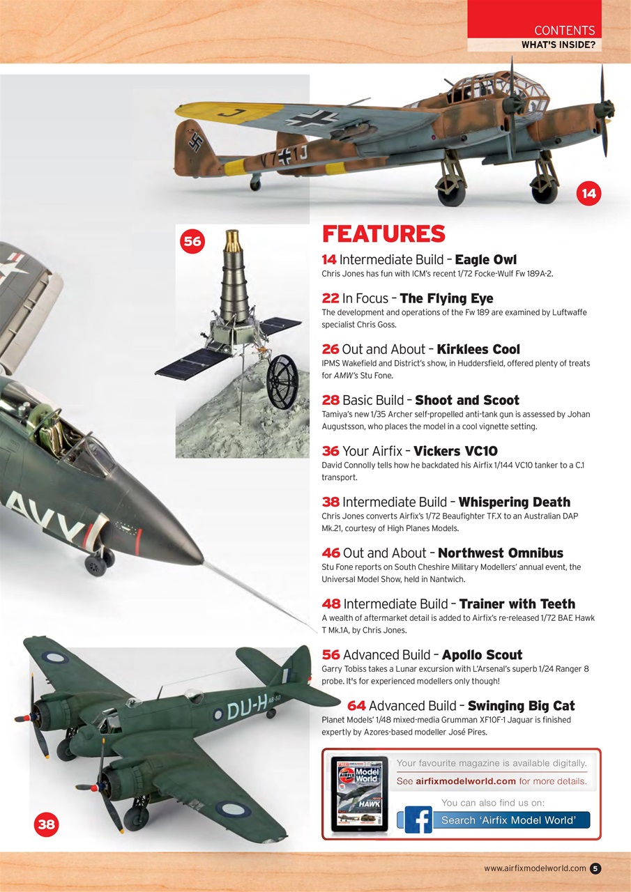 Airfix Model World Preview Pages