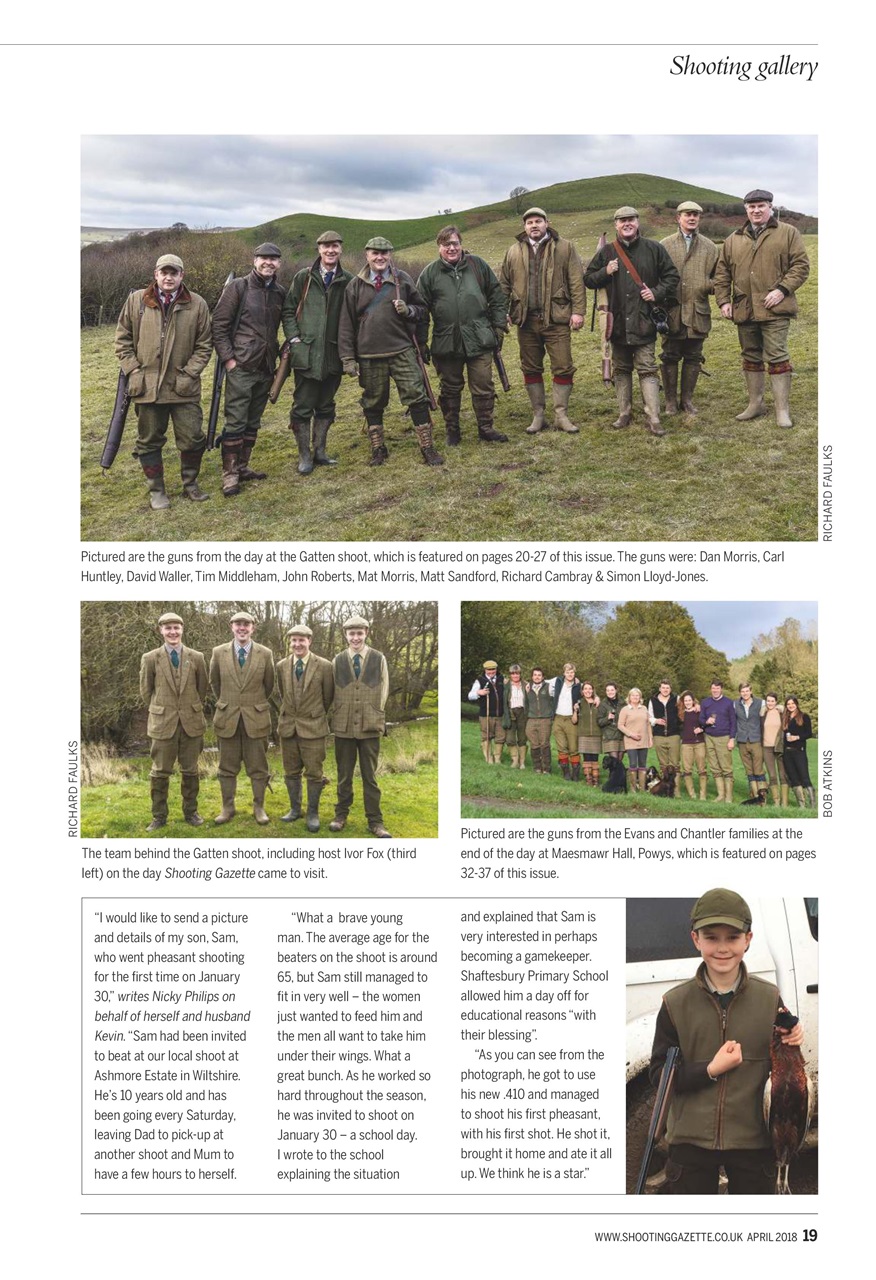 Shooting Gazette Preview Pages