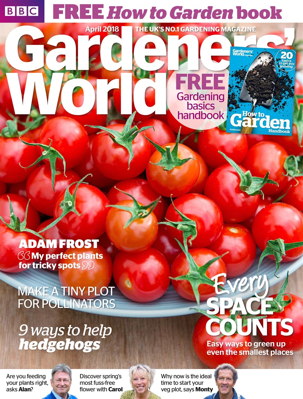 BBC Gardeners’ World Magazine Preview Pages