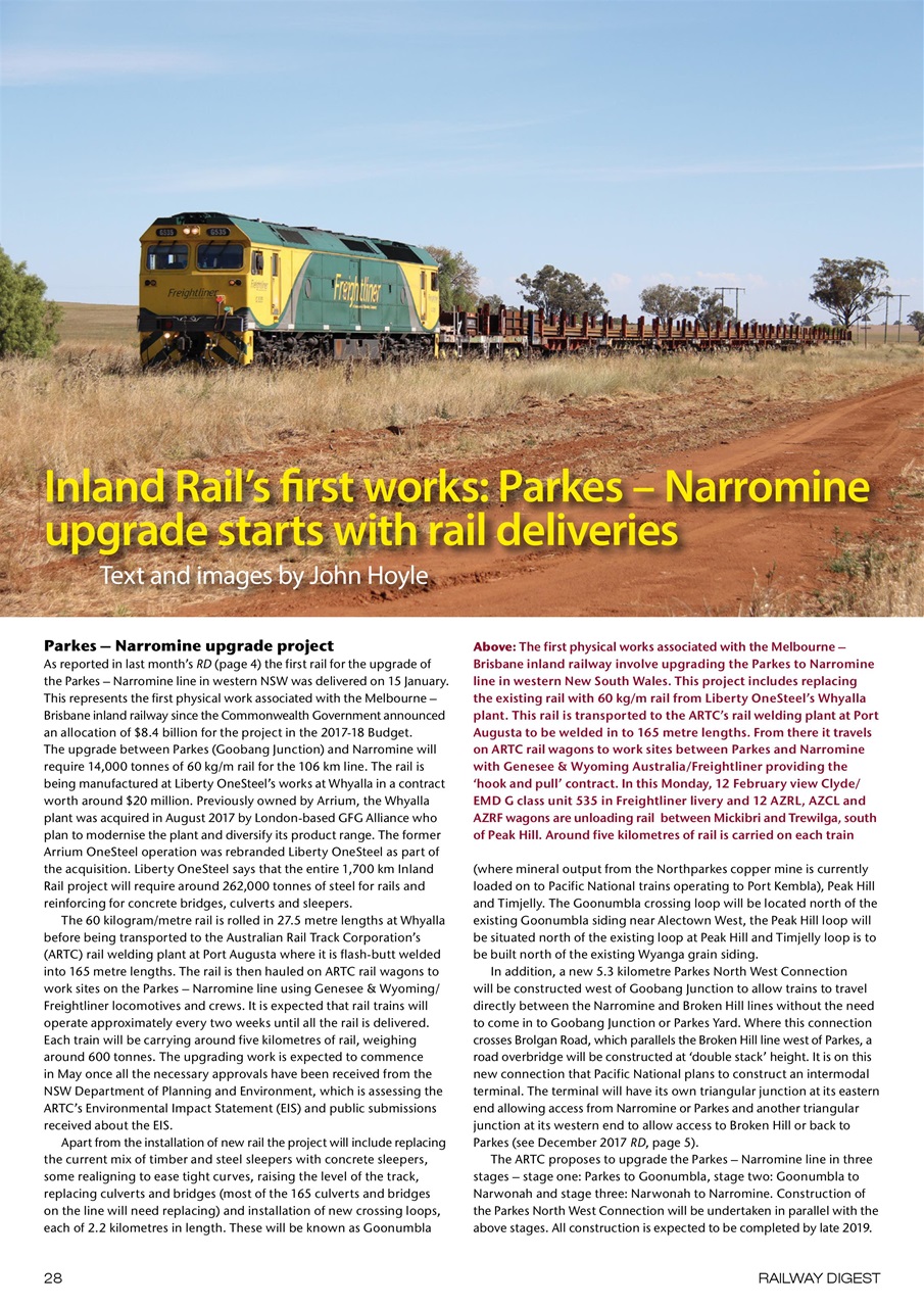 Railway Digest Preview Pages