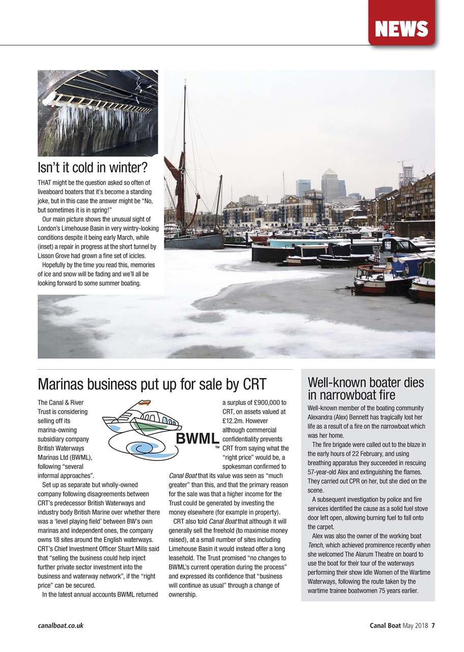 Canal Boat Preview Pages