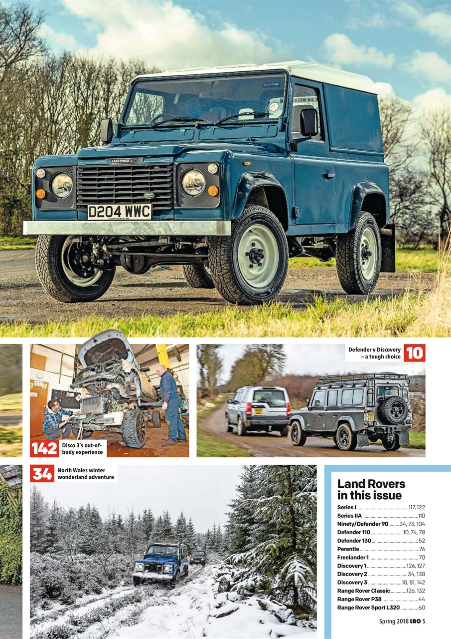 Land Rover Owner Preview Pages