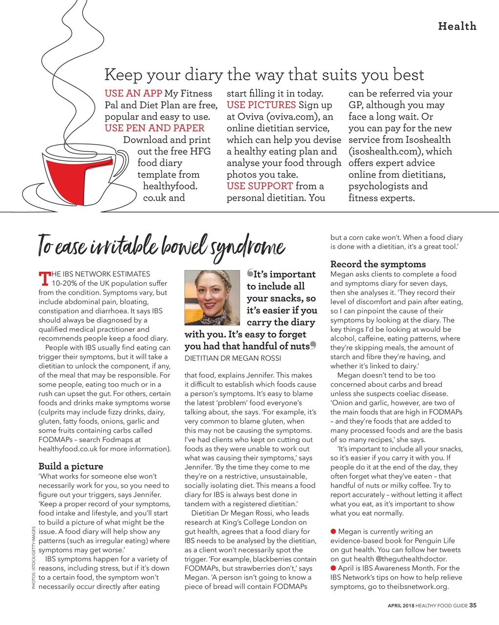 Healthy Food Guide Preview Pages